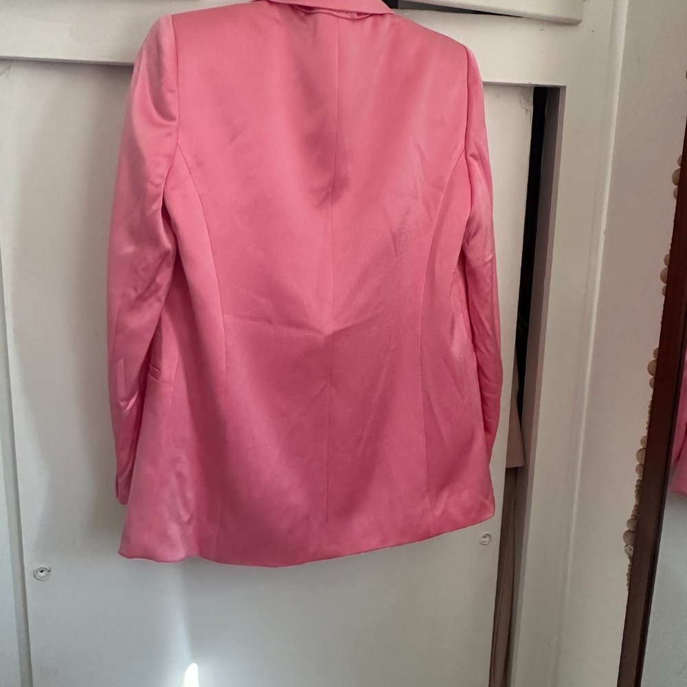Alice + olivia denny notch button satin boyfriend blazer FINAL PRICE - Picture 6 of 9
